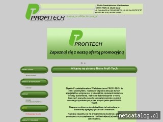 Zrzut ekranu strony www.profi-tech.com.pl