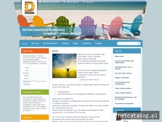 Zrzut ekranu strony www.drozd.biz