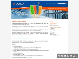 Zrzut ekranu strony www.chlodniapkmduda.pl