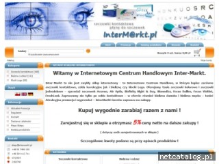 Zrzut ekranu strony www.intermarkt.eu