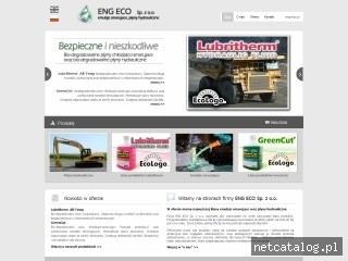 Zrzut ekranu strony eng-eco.pl