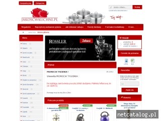 Zrzut ekranu strony www.jakoscwkuchni.pl