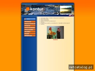 Zrzut ekranu strony www.kontur.zakopane.pl