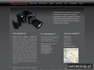 Zrzut ekranu strony www.elektrooptyka.pl
