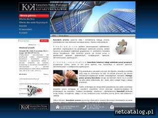 Zrzut ekranu strony www.kancelariaprawna-wroclaw.com.pl
