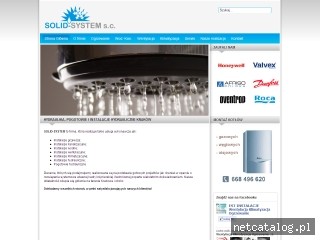 Zrzut ekranu strony www.solid-system.com.pl