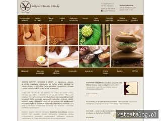Zrzut ekranu strony www.yasumi.waw.pl