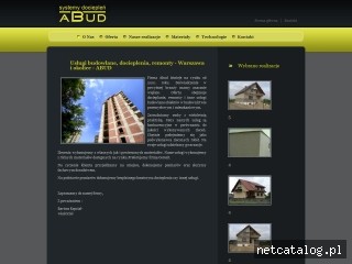 Zrzut ekranu strony www.abud-docieplenia.pl