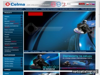 Zrzut ekranu strony www.celma.com.pl