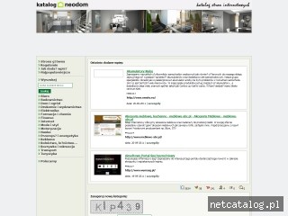 Zrzut ekranu strony www.katalog.neodom.pl