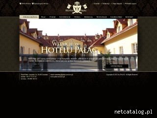 Zrzut ekranu strony palac.rzeszow.pl
