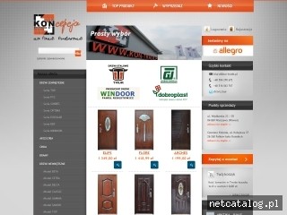 Zrzut ekranu strony www.kon-trade.pl