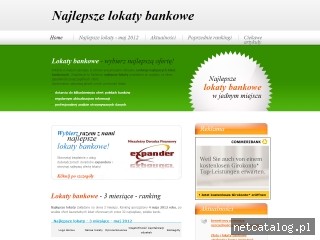 Zrzut ekranu strony najlepszelokatybankowe.net