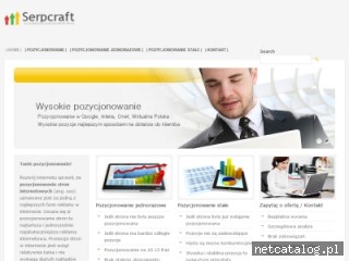 Zrzut ekranu strony serpcraft.combiz.pl