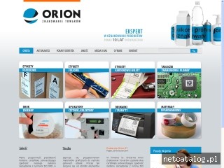 Zrzut ekranu strony www.orion.wroc.pl