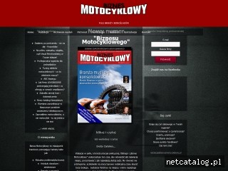 Zrzut ekranu strony www.biznesmotocyklowy.pl