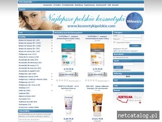 Zrzut ekranu strony www.kosmetykipolskie.com