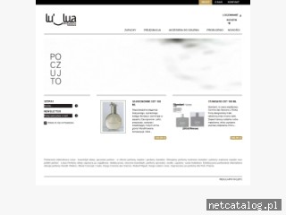 Zrzut ekranu strony www.lulua.pl