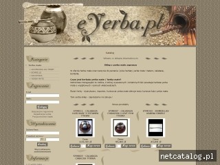 Zrzut ekranu strony www.eyerba.pl