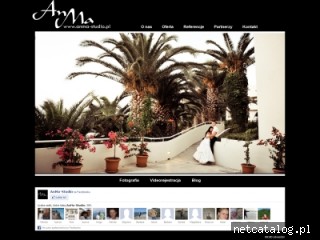 Zrzut ekranu strony www.anma-studio.pl