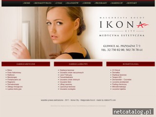 Zrzut ekranu strony www.ikonacity.pl