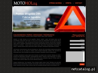 Zrzut ekranu strony www.motohol24.pl