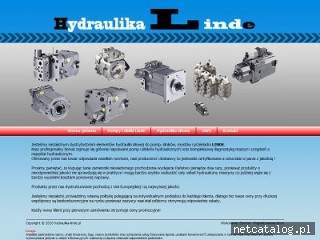 Zrzut ekranu strony hydraulika-linde.pl