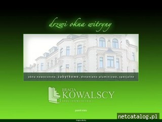 Zrzut ekranu strony www.kowalscy.pl