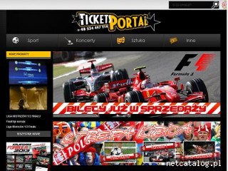 Zrzut ekranu strony www.tickets-portal.com