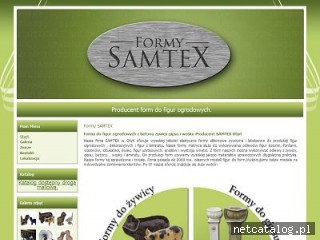 Zrzut ekranu strony www.formysamtex.com