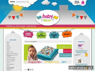 Zrzut ekranu strony babydecor.pl