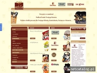 Zrzut ekranu strony www.nobilia.pl