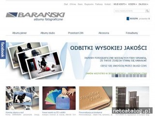 Zrzut ekranu strony baranski.com.pl