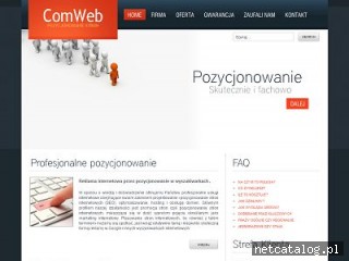 Zrzut ekranu strony www.comweb.pl
