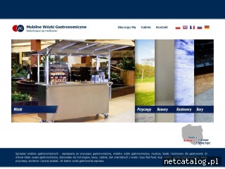 Zrzut ekranu strony www.mobilnewozki.pl