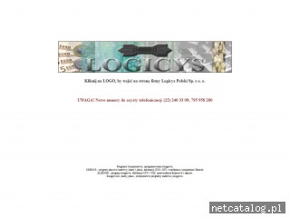 Zrzut ekranu strony www.logicys.pl