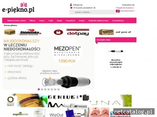 Zrzut ekranu strony e-piekno.pl