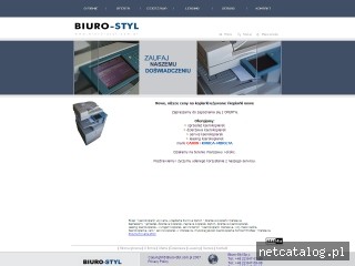 Zrzut ekranu strony www.biuro-styl.com.pl