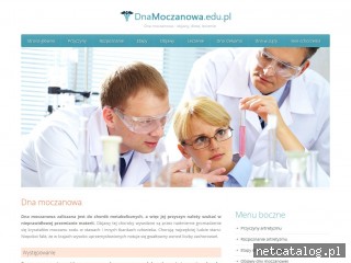 Zrzut ekranu strony www.dnamoczanowa.edu.pl