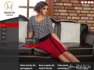 Zrzut ekranu strony www.mara-styl.pl