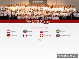 Zrzut ekranu strony outbox.pl