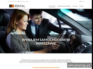 Zrzut ekranu strony c-rental.pl