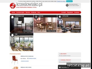Zrzut ekranu strony www.krzeslowisko.pl