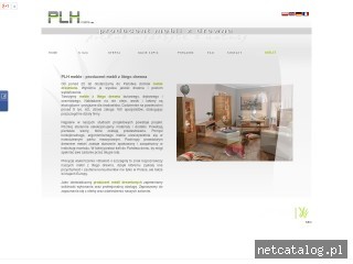 Zrzut ekranu strony www.plh.com.pl