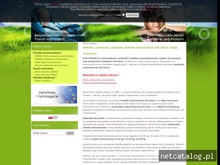 Zrzut ekranu strony www.sprint-product.com.pl