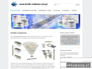 Zrzut ekranu strony kratki-sciekowe.com.pl