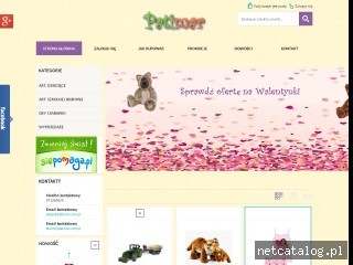 Zrzut ekranu strony patimar.com.pl