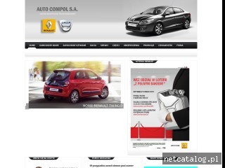 Zrzut ekranu strony www.autocompol.pl