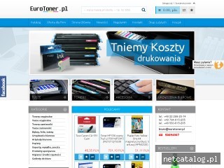 Zrzut ekranu strony eurotoner.pl