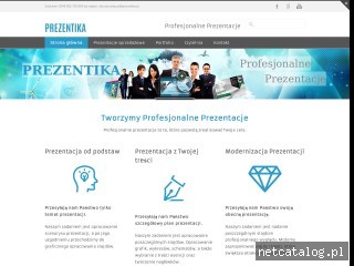 Zrzut ekranu strony www.prezentika.com.pl